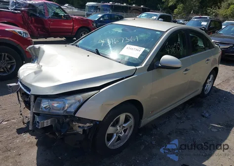 2014 Chevrolet Cruze 1Lt Auto из США, поврежденный, VIN 1G1PC5SB0E7394060